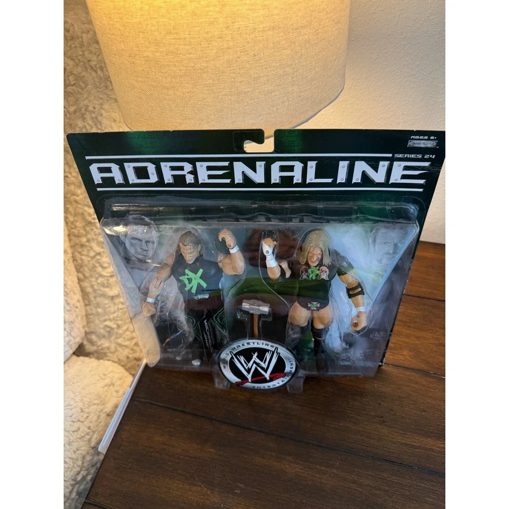 WWE Adrenaline Series 24 Shawn Michaels Triple H DX Jakks Pacific 2-Pack New